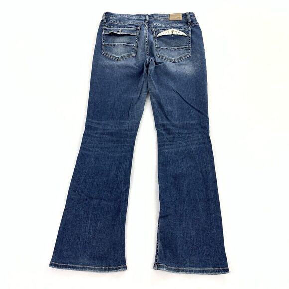 The Buckle BKE Stella Mid Rise Slim Fit Bootcut Jeans Size 33x33 1/2 Medium Wash - Picture 2 of 9
